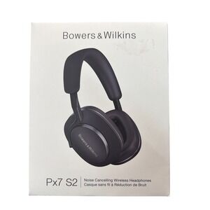 Bowers & Wilkins Px7 S2 Noise Cancelling Wireless Over-Ear Headphones Black